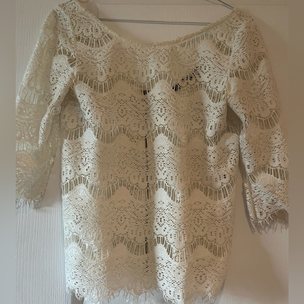 Zara Lace top
